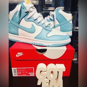 Blue Chill 🧊 Dunks Size 10 DEADSTOCK